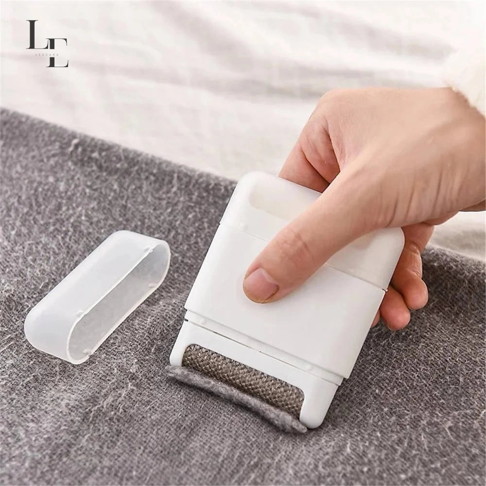 1Pcs Double Head Mini Lint Remover Manual Hair Ball Trimmer Clothes Hair Removal Trimmer