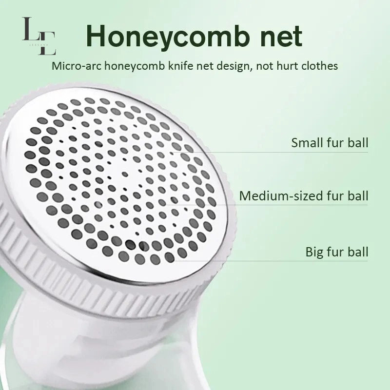Household Clothes Shaver Fabric Lint Remover Fuzz Electric Fluff Portable Brush Blade Professional Rechargeable Fur Ball Trimmer