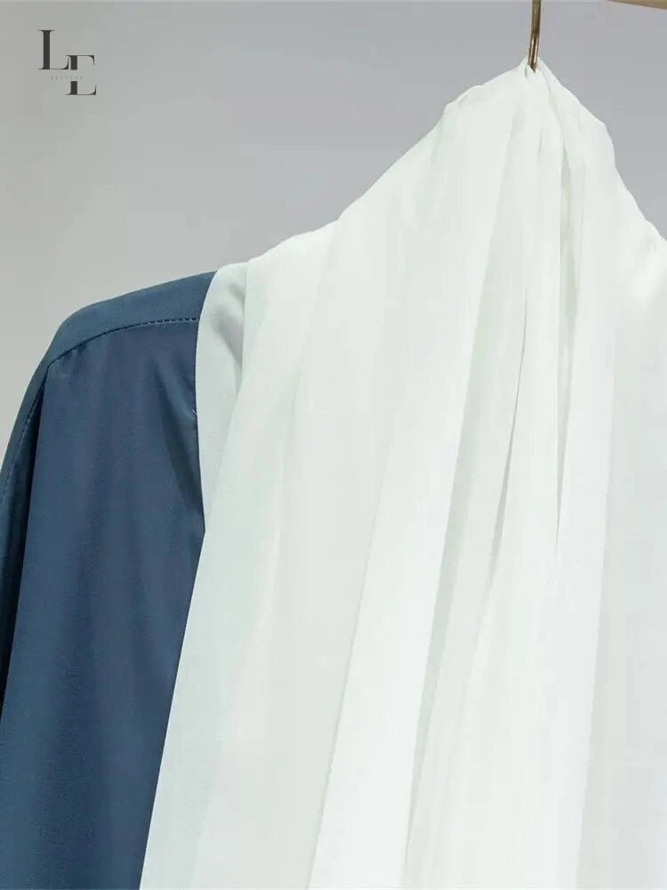 Ramadan Khimar Kimono Abaya Saudi Arabia Turkey Islam Muslim Hijab Dress Kebaya Prayer Clothes Women Robe Femme Musulmane Kaftan