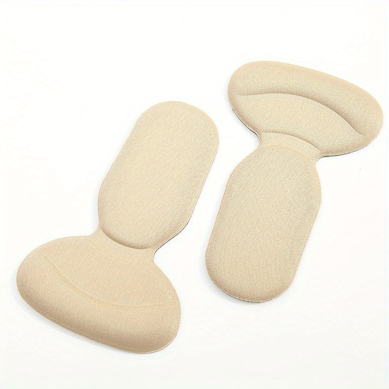 T-shaped Heel Pad Silicone Heel Grips Thick Anti-wear Foot High Heel Inserts Anti-Slip Durable And Not Easy To Wear Heel Pads