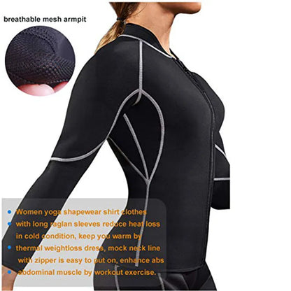 CXZD Hot Sauna Suit Sauna Sweat Pants Neoprene Suit Sweating Shapers Women Weight Loss Fat Burn Corset Body Shaper Slimming