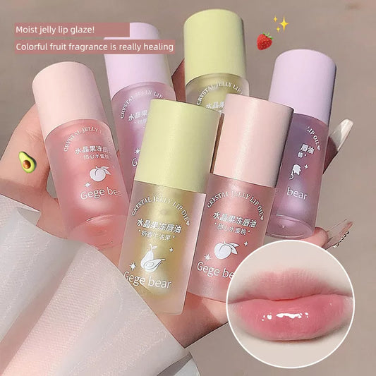 Peachy Glow Lip Oil: Hydrating Korean Beauty Must-Have!