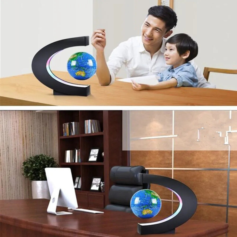 Illuminate Your Space with a Levitating Lamp - Magnetic Globe Light!