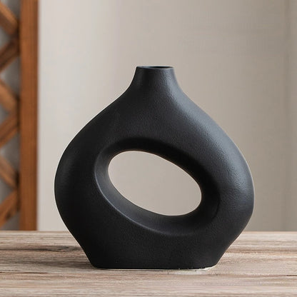 Upgrade Your Space with Our Nordic Style Ceramic Vase - Fast Shipping, Buyer Protection & Hassle-Free Returns!