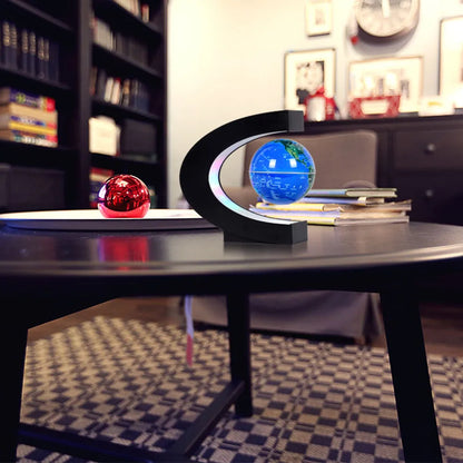 Illuminate Your Space with a Levitating Lamp - Magnetic Globe Light!
