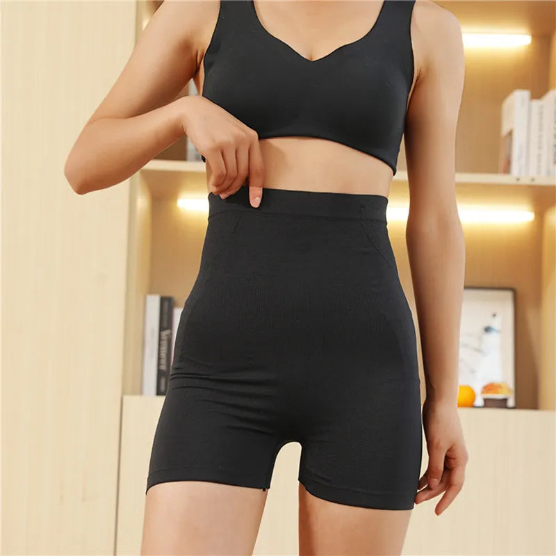 Women Safety Shorts Seamless Shaping Panties Butt Lifter Boxers Briefs No-Curling High Waist Shapewear Slimming Tight Underpants