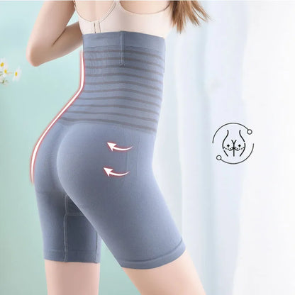 High Waist Flat Belly Panties Plus Size Seamless Women's Shorts Body Shaping Boxers XXL Safety Shorts Slimming Underwear