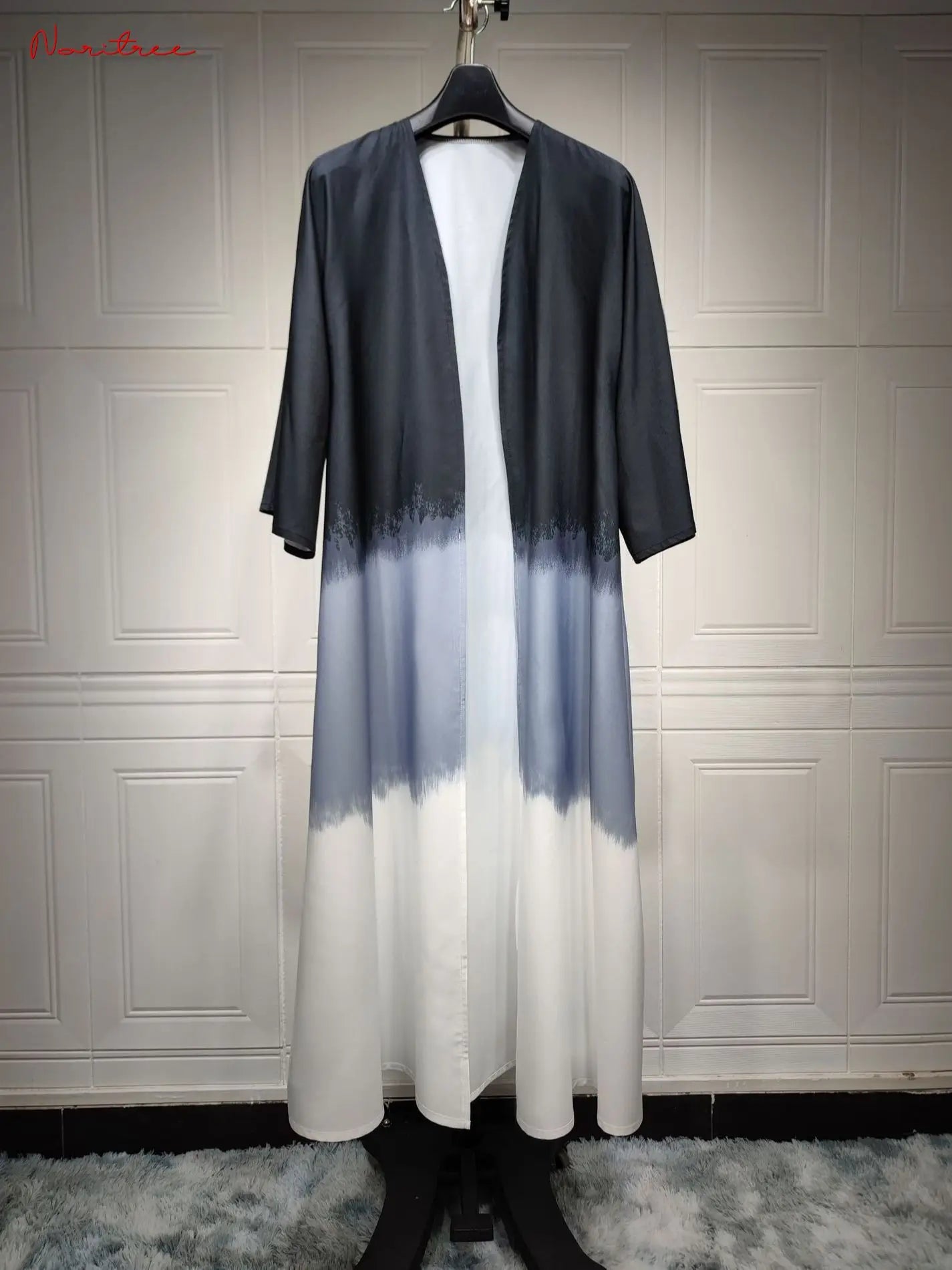 Fashion Bandhnu Kimono Muslim Abayas Robe Musulmane Abaya Cardigan Muslim Arab Worship Service Clothing Wy1565