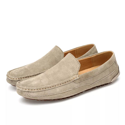 Suede Leather Man Loafers Luxury 2022 Casual Shoes For Men Boat Shoes Handmade Men Slipon Driving Shoes Male Moccasins Zapatos