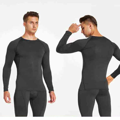 Thermal Underwear For Men Camiseta Termica Sport Tight Shirt Men's Underwear Thermos Cueca Hombre Quick-Dry Ropa Interior Hombre