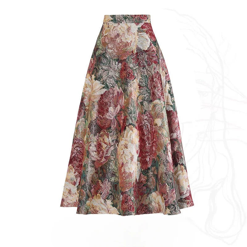 Upgrade Your Spring Wardrobe with Our 2024 Floral Vest and Skirt Set - Perfect for Women!