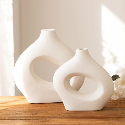 Upgrade Your Space with Our Nordic Style Ceramic Vase - Fast Shipping, Buyer Protection & Hassle-Free Returns!