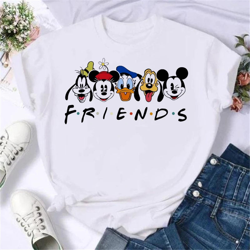Disney Kawaii Anime T-Shirt - Cute, Funny, and Perfect for Summer!