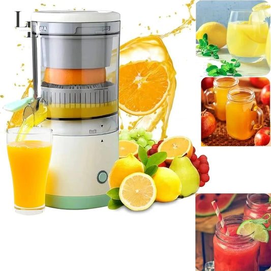 Portable Electric Juicer Electric Juicer Orange Juice Squeezer Fruit Juicer Household Orange Lemon Blender USB Charging Kitchen