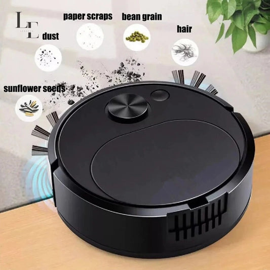 Intelligent Robotic Vacuum Cleaner with Strong Suction & Water Spray - Mop & Sweep Floors Effortlessly