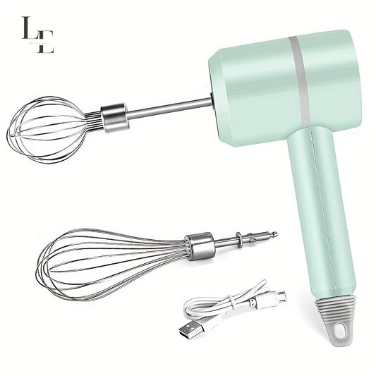 Electric Hand Mixer - 3-Speed Whisk Beater for Baking Supplies and Prep
