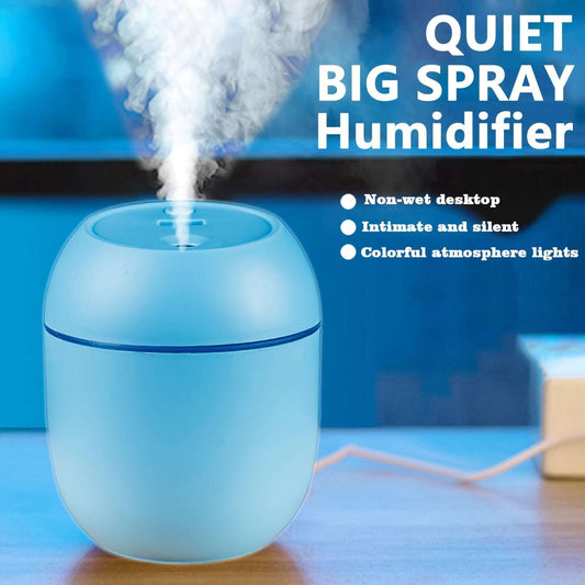 1pc 3pcs USB Portable Air Humidifier 220ML Essential Oil Diffuser Modes Auto Off With LED Light For Home Car Mist Maker Face Steamer Car Air Fresheners For Classroom School Bedroom Office Halloween Christmas School Supplies, Back To School, Dorm - LESSANA