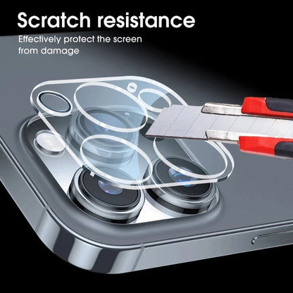 3Pcs Camera Lens Protector for IPhone 13 14 Pro Max X XR Lens Protective Glass for IPhone 11 12 PRO XS MAX Mini Tempered Glass - LESSANA