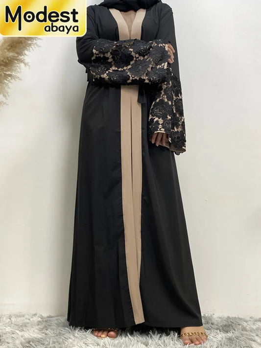 Modest Abaya Robe Femme Musulmane Turkey Kaftan Islamic Clothing Muslim For Women Kimono Caftan Marocain Cardigan