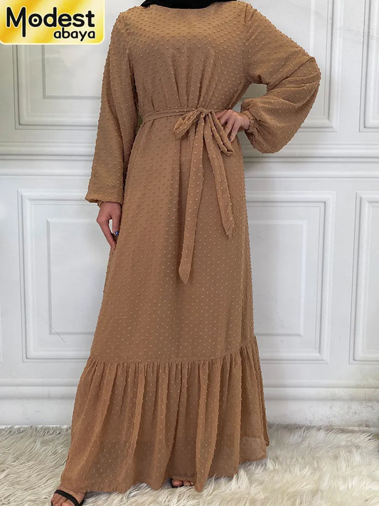 Abaya Musulman De Mode Maxi Robe Turkey Kaftan Islamic Clothing Muslim For Women Hijab Dress Caftan Vestidos