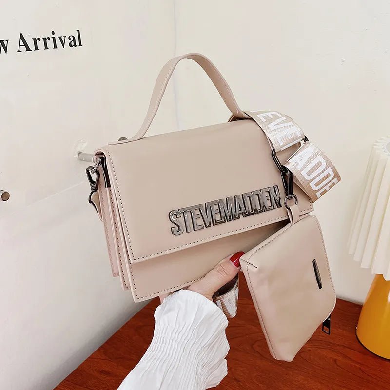 Designer Luxury Bag 2023 New Zipper Messenger Bag Solid Color Felt Women Shoulder Bag Handbag Casual Crossbody Bags for Women - LESSANA