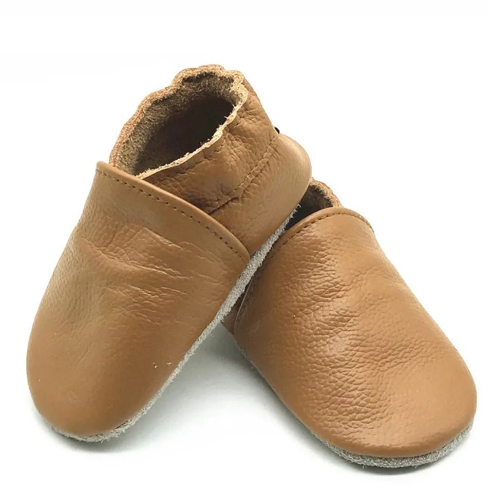 Genuine Leather Baby shoes 2023 summer infant toddler baby shoes moccasins shoes First Walker Soft Sole Crib Baby Boy Shoes - LESSANA