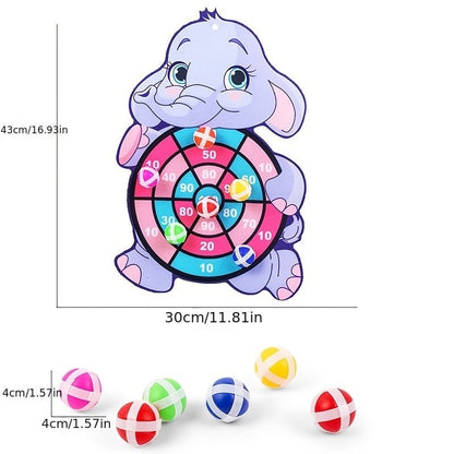 Interactive Animal Game: Educational Toy for Kids - Elephant, Crocodile, Panda, Monkey - Perfect Christmas Gift for Boys & Girls! - LESSANA