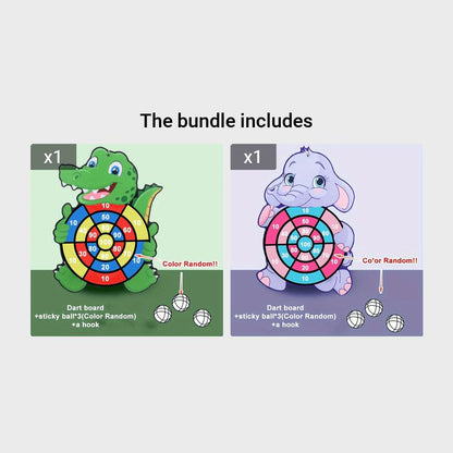 Interactive Animal Game: Educational Toy for Kids - Elephant, Crocodile, Panda, Monkey - Perfect Christmas Gift for Boys & Girls! - LESSANA