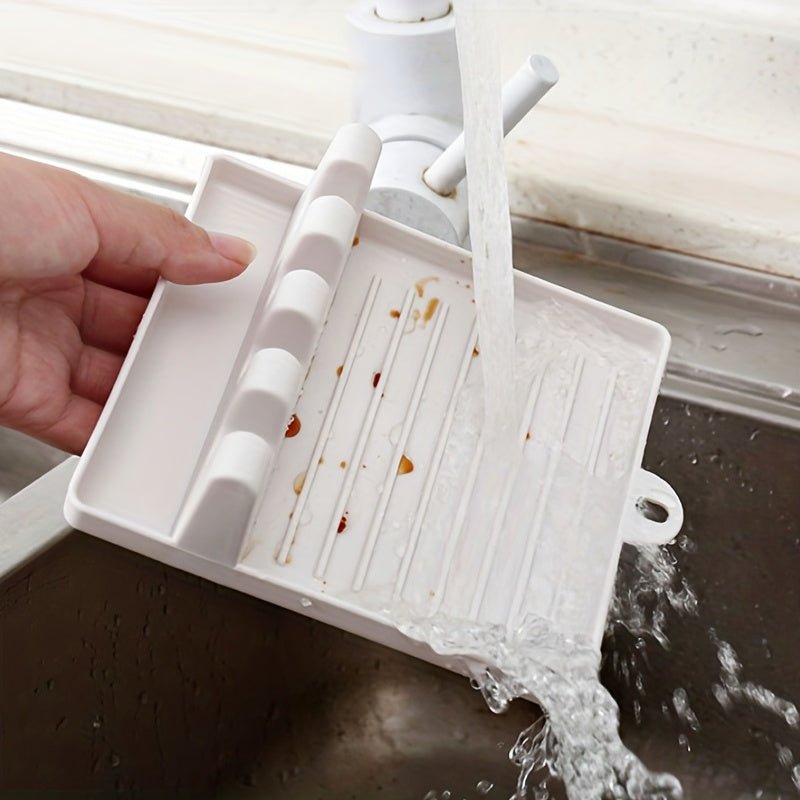 Keep Your Kitchen Countertop Clean And Organized With This 1pc Spoon Rest Holder! - LESSANA
