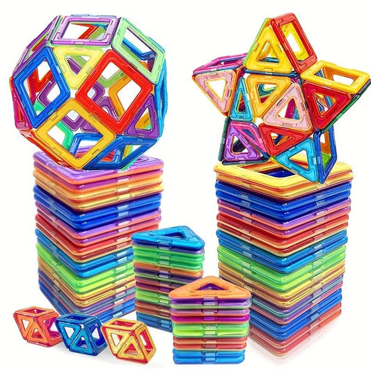Magnets Toys For Kids Big And Mini Size Plus Magnetic Blocks For Children Designer Constructor Set Toys For Boys Building Blocks , Christmas/Halloween/Thanksgiving Gift - LESSANA