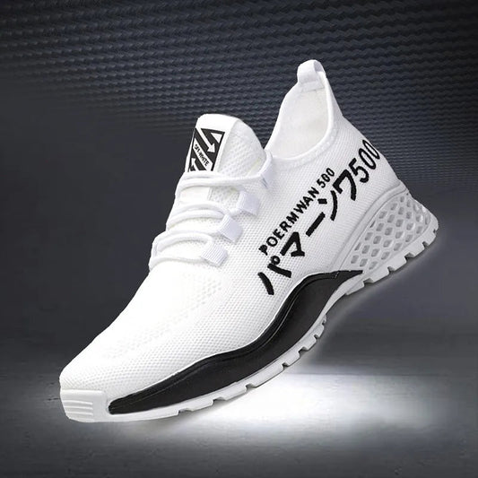 Men New Fashion Casual Shoes for Light Soft Breathable Vulcanize Shoes High Quality High Top Sneakers Zapatillas De Deporte - LESSANA