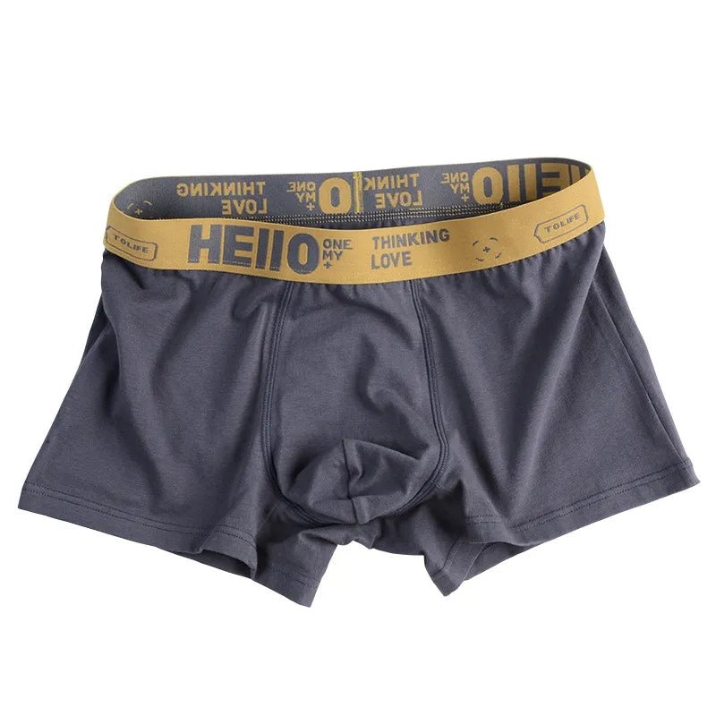 Men Panties Cotton BoxerShorts Man Underwear For Men Boxers Breathable U Convex Male Underpants Sexy Plus Size Mens Shorts L-7XL - LESSANA