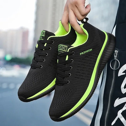 Men Sport Shoes Breathable Lightweight Running Sneakers Walking Casual Breathable Shoes Non-slip Comfortable Men Shoes Fashion - LESSANA