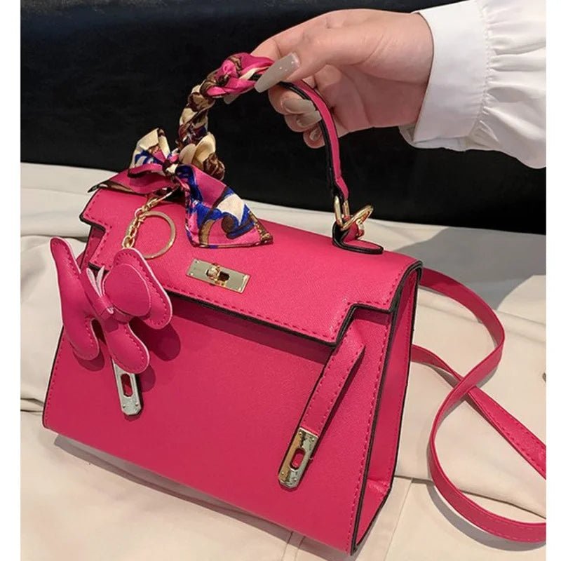 Mini large capacity fashion Women's transparent strawberry bag 2021 new simple handbag Single Shoulder Messenger purse red jelly - LESSANA