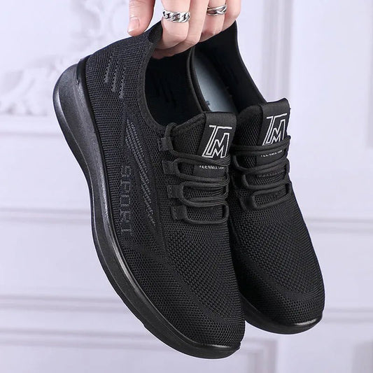 New Men's Shoes Sports Flats Casual Shoes 2023 New Fashion Breathable Walking Shoes Lightweight and Comfortable Men's Shoes - LESSANA
