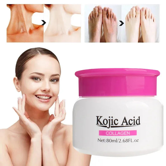 Transform Your Skin with Kojic Acid Cream - Brighten, Nourish, and Remove Dark Spots!